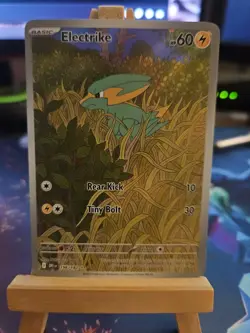 Pokemon TCG Electrike 196/182 Destined Rivals Near Mint Condition - Image 1