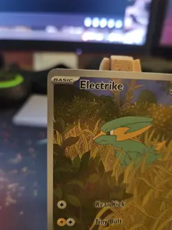 Pokemon TCG Electrike 196/182 Destined Rivals Near Mint Condition - Image 2