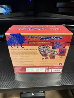 Pokemon Sword and Shield ETB Elite Trainer Box Zacian, Sealed - Image 3