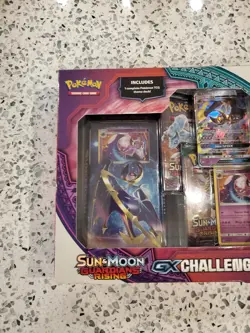 Pokemon Sun Moon Guardians Rising Lunala GX Challenge Box New Factory Sealed - Image 2