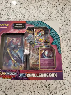 Pokemon Sun Moon Guardians Rising Lunala GX Challenge Box New Factory Sealed - Image 3