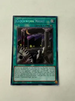 Yugioh - Clockwork Night - RA03-EN071 1ST EDITION SECRET (NM) - Image 1