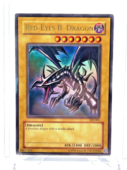 Yu-Gi-Oh! Red-Eyes B. Dragon SDJ-001 Ultra Rare - Near Mint! - Image 1