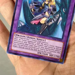 Yu-Gi-Oh! Dark Magician Girl The Dragon Knight DRLG-EN004 Secret Rare 1st NM - Image 3