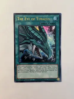 The Eye of Timaeus DLCS-EN007 Dragons of Legend: The Complete Series 1st Edition - Image 1