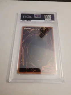 Yu-Gi-Oh! Dark Magician Legend of Blue Eyes 1st Edition Ultra LOB-005 WAVY PSA 9 - Image 4