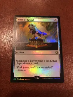 Horn of Greed -Foil Near Mint MTG Conspiracy: Take the Crown - Image 1