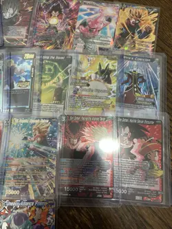 DBS Cards Lot SCR Vegeta Judge Promos Goku Dragon Ball Super DBZ - Image 2