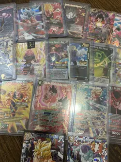 DBS Cards Lot SCR Vegeta Judge Promos Goku Dragon Ball Super DBZ - Image 3