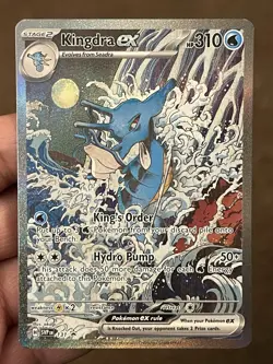 Kingdra ex 131 Sv: Scarlet & Violet Promo Cards Holo - Image 1