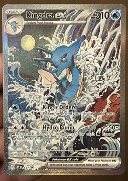 Kingdra ex 131 Sv: Scarlet & Violet Promo Cards Holo - Image 2