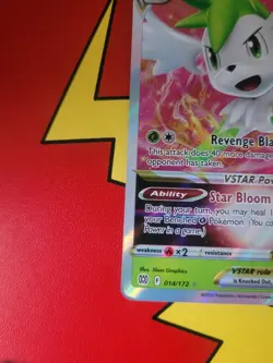 Pokemon VMAX/V Lot: Shaymin, Lucario, Enamorus, Zamazenta Cards Great Condition - Image 4