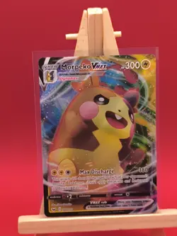 Morpeko VMAX 080/202 Scarlet & Violet Base Full Art Ultra Rare Holo Pokemon Card - Image 2