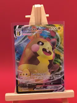 Morpeko VMAX 080/202 Scarlet & Violet Base Full Art Ultra Rare Holo Pokemon Card - Image 3
