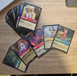 Disney Lorcana Bulk Card Lot of 46 Cards - Rise of The Floodborn - Image 1