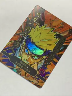 Naruto Uzumaki 9 Tails Manga Style ACG Goddess Story Waifu Card Girl Holo Anime - Image 3