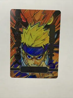 Naruto Uzumaki 9 Tails Manga Style ACG Goddess Story Waifu Card Girl Holo Anime - Image 5