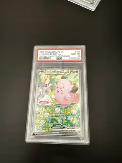 Lillie's Clefairy EX Holo Card 184/159 Journey Together GEM MT PSA 10 - Image 1