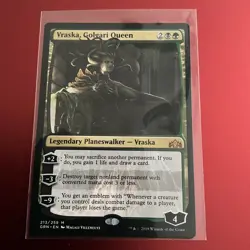 Magic: The Gathering Cards | Vraska, Golgari Queen #213 Guilds of Ravnica - NM - Image 3