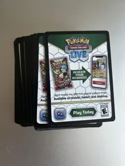 Pokemon TCG Online 55 Code Cards - Scarlett & Violet- Never Used - Image 2