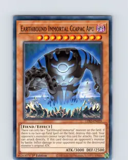 Yu-Gi-Oh Earthbound Immortal Ccapac Apu LDS3-EN039 1st Edition Common Card NM - Image 1