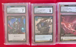 World of Warcraft TCG Lot of 5 CGC graded cards Sen'jin Sin'zul - Image 2