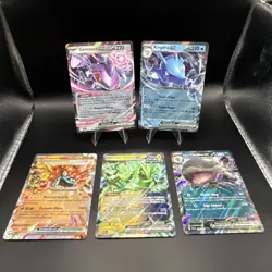Pokemon 5 Card EX Lot - All Holo - Near Mint - Mixed Variety - Exact Cards Shown - Image 1