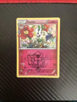 Floette RC18-RC32 Generations Radiant Holo LP Pokemon Card English - Image 1