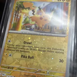 Pokemon Costco Paldean Fates Promo Cards Pikachu Fidough Greavard Maschiff - Image 2