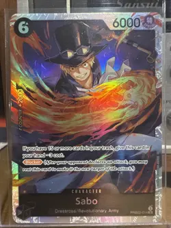 One Piece TCG | Sabo PRB02-014 SR - One Piece Card the Best Vol. 2 NM - Image 1