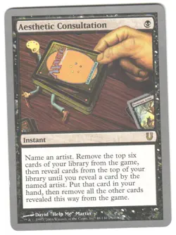 Magic_the_gathering Unhinged Aesthetic Consultation #48 2004,MTG,LP Rare - Image 1