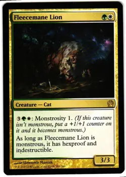 2013 Theros Fleecemane Lion Expansion/Rare #193 - Image 1