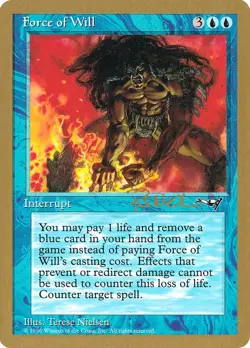 Force of Will / Willenskraft - WORLD CHAMP DECK - englisch (nm +) 1996 McCabe - Image 1
