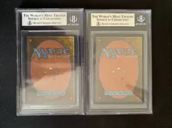 BGS 9 Power Artifact Antiquities BGS 8.5 Grim Monolith Urza's Legacy - Image 2