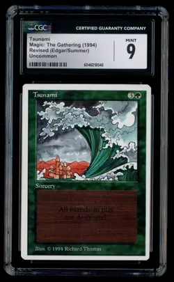 ***CGC 9 Summer Magic (Edgar) Tsunami*** MTG Summer Magic Kid Icarus - Image 1