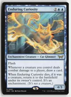 Duskmourn #51 Enduring Curiosity - Image 1