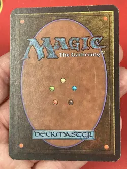 ***Signed Alpha Black Lotus (surface scratches on back)*** MTG Christopher Rush - Image 4