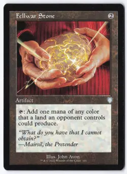 Fellwar Stone (Retro Frame) U Commander: The Brothers' War 141 NM - Image 1