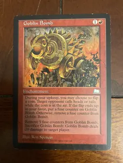 MTG Goblin Bomb Weatherlight Regular Rare (B) - Image 1