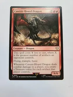 Magic the Gathering - Cavern-Hoard Dragon - Lord of the Rings - NM - Image 1