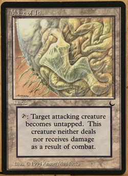 LIMITED EDITION The Dark Vintage MtG Maze of Ith Unplayed NM - Image 1
