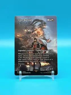 Clive Rosfield - Vial Smasher The Fierce (Showcase) - FINAL FANTASY (FCA) - NM - Image 1
