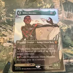 Miles Morales (0234) (Borderless) Marvel's Spider-Man Foil - Image 1