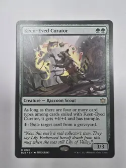Keen-Eyed Curator Bloomburrow Regular Magic The Gathering - Image 1