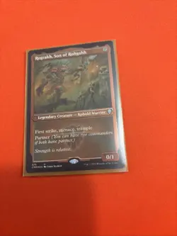 Rograkh, Son of Rohgahh (Foil Etched) Commander Legends Mtg Magic The Gathering - Image 3