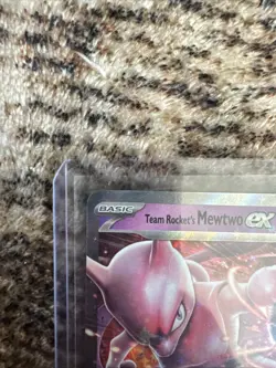 Pokemon Team Rockets Mewtwo Ex SVP 216 Destined Rivals Black Star Promo NM - Image 3