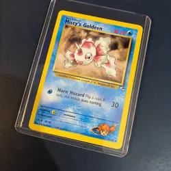 Pokemon Card - Gym Heroes Misty's Goldeen 30/132 WOTC - NM - Unlimited - Non-Hol - Image 1