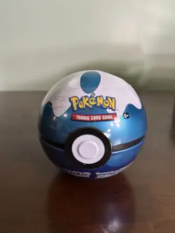POKEMON TCG DIVE BALL POKEBALL TIN H19 EVOLUTIONS LOST THUNDER BURNING SHADOWS - Image 1