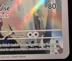 Pokemon TCG Fraxure 077/064 Shrouded Fable Illustration Rare Holo NM- - Image 5