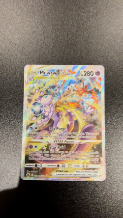 Mewtwo VSTAR Gg44/Gg70 Crown Zenith: Galarian Gallery Holo Rare VSTAR Pokemon NM - Image 2